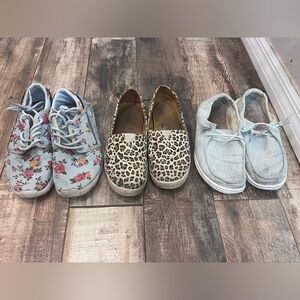 ALL FOR $25  Hey Dude, Toms , Eetnies-UGC